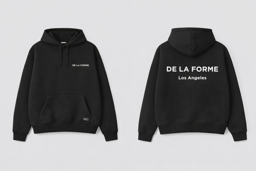 De La Forme Los Angeles Hoodie – Off White