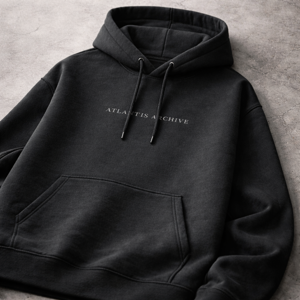 ATLANTIS ARCHIVE — RECORD ATL–001 HOODIE