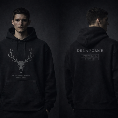 ARTEMIS DEER SKULL HOODIE