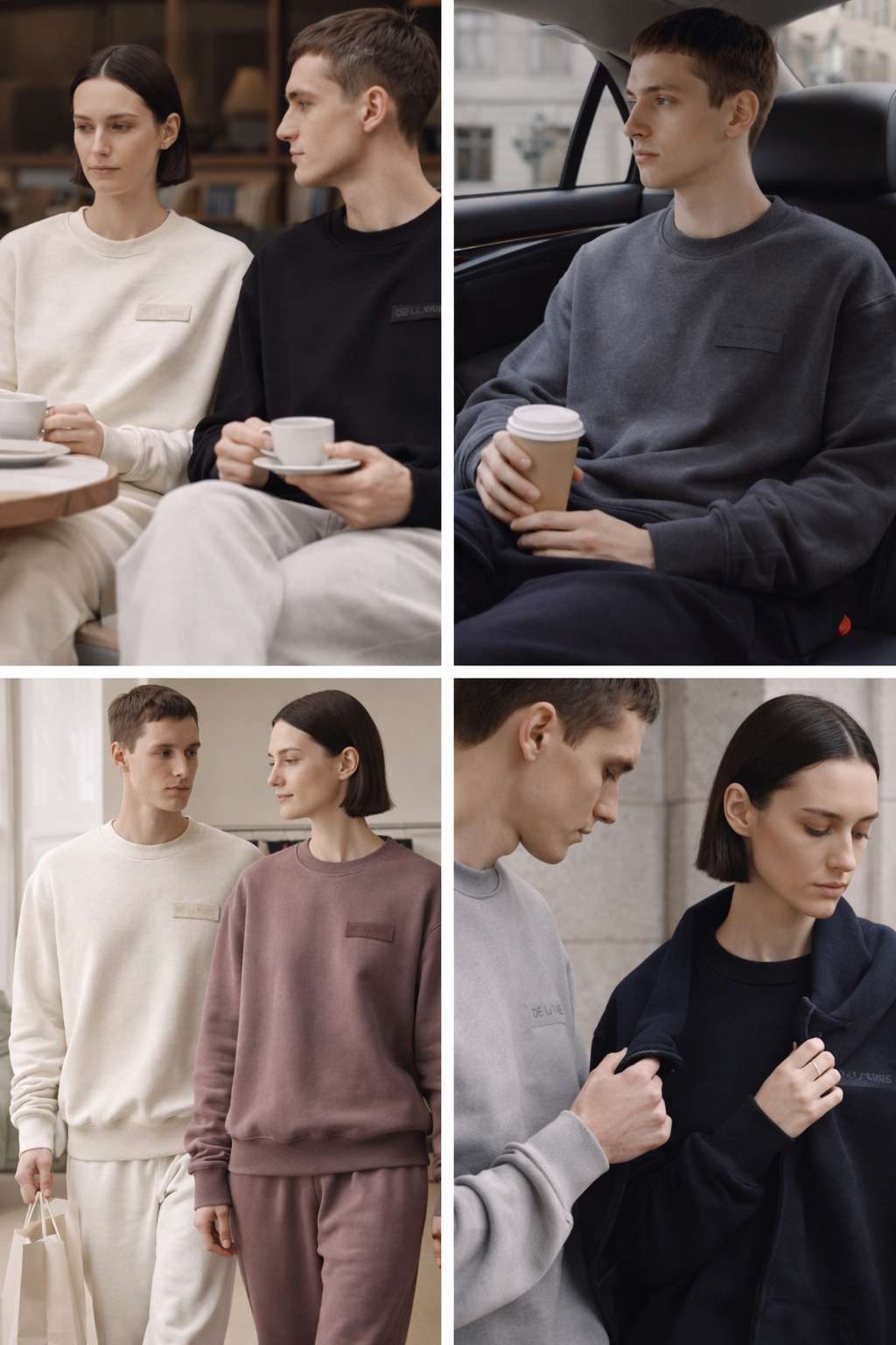 DE LA FORME Architectural Heavyweight Sweatshirt