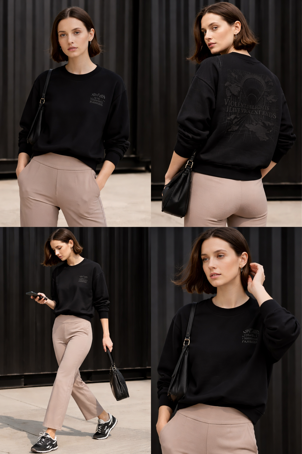 Beautiful Damage – Out of Sync Crewneck