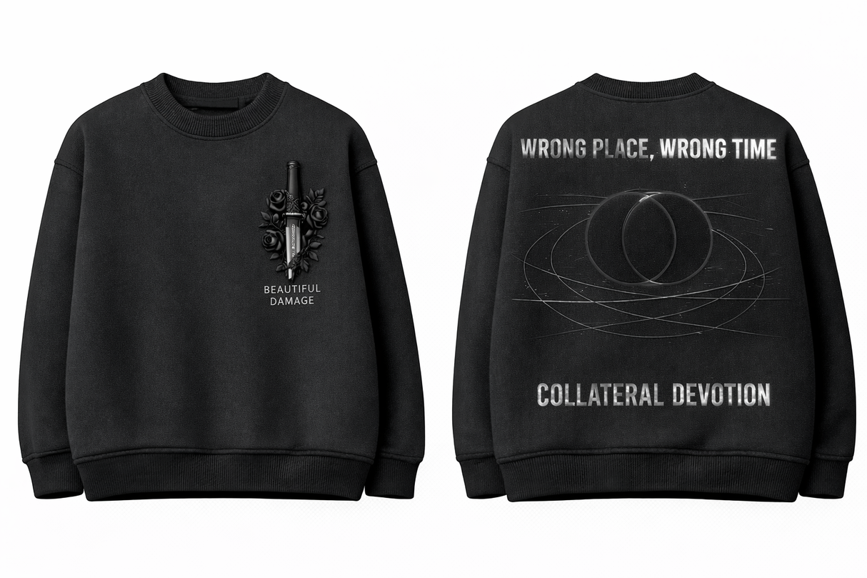 Beautiful Damage – Out of Sync Crewneck