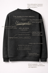 Don Quixote Archive 1605 Minimalist Sweatshirt