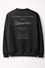Don Quixote Archive 1605 Minimalist Sweatshirt
