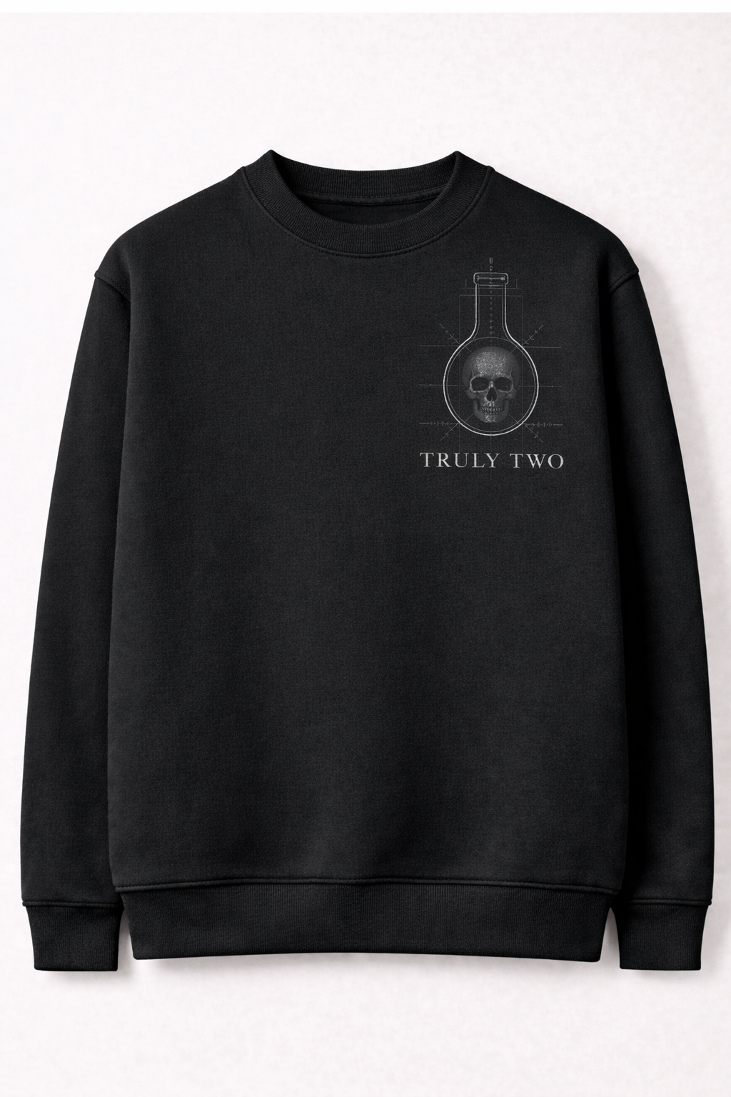 TRULY TWO — Engineered Duality Graphic Sweatshirt