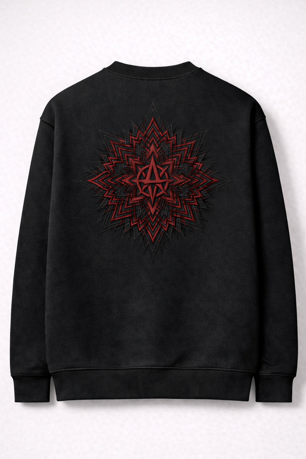 DE LA FORME Scarlet Mark Sweatshirt – Black