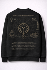 Around the World in 80 Days – Classic Literature Sweatshirt