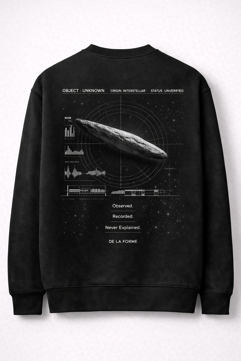 MYTH ARCHIVE 001 — INTERSTELLAR OBJECT HOODIE
