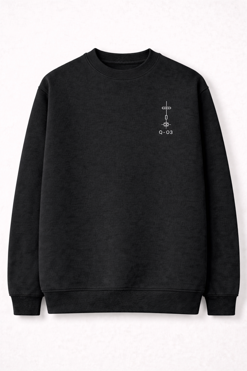 De La Forme WORKING NOTE 03 Quiet Operation Hoodie