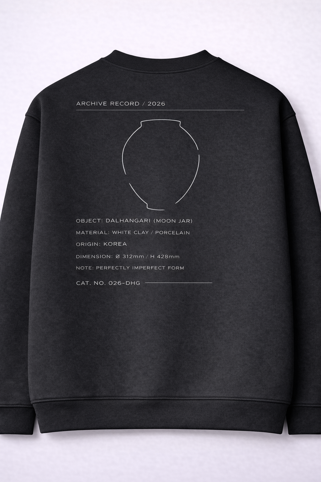 Dalhangari Archive Sweatshirt — Object No. 026