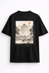 Ilwol Obongdo Korean Landscape Graphic T-Shirt – Archive Artwear Edition