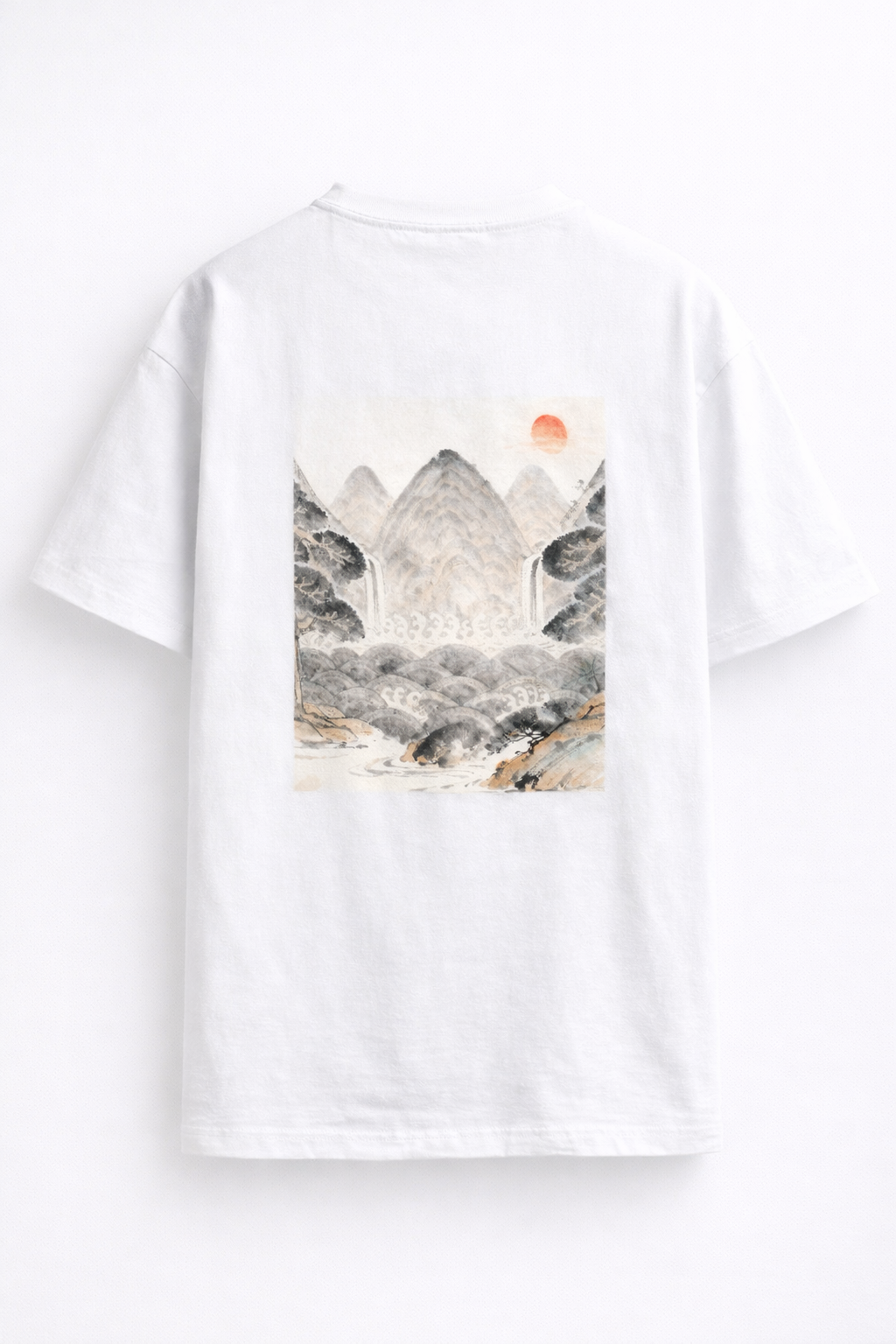 Ilwol Obongdo Korean Landscape Graphic T-Shirt – Archive Artwear Edition