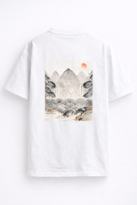 Ilwol Obongdo Korean Landscape Graphic T-Shirt – Archive Artwear Edition