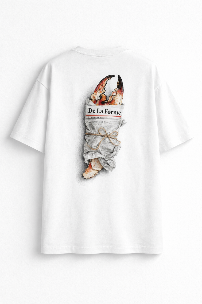 De La Forme Wrapped Claw — De La Forme Graphic Oversized T-Shirt