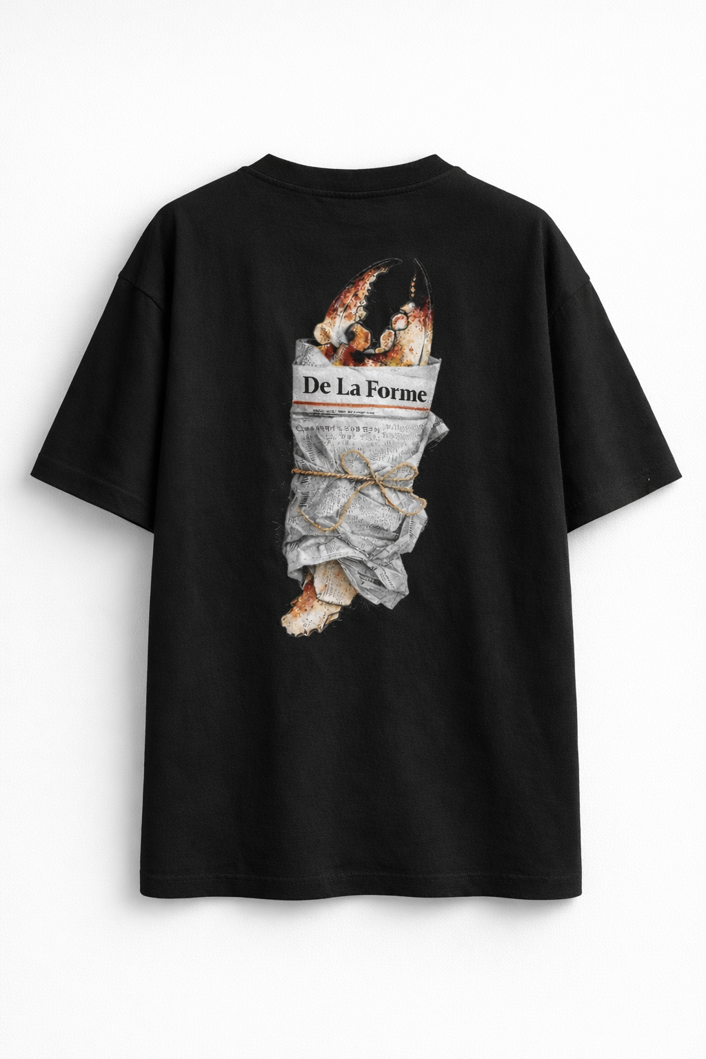 Wrapped Claw — De La Forme Graphic Oversized T-Shirt