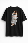 Wrapped Claw — De La Forme Graphic Oversized T-Shirt