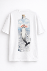 Vessel No.01 — The Silent Ocean Archive Oversized T-Shirt
