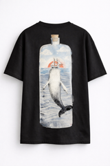 Vessel No.01 — The Silent Ocean Archive Oversized T-Shirt