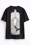 Vessel No.01 — The Silent Ocean Archive Oversized T-Shirt
