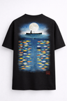 Silent Catch — Moonlit Depth Oversized T-Shirt