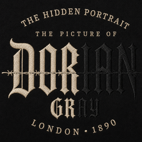 Dorian Gray “The Hidden Portrait” Embroidered Crewneck Sweatshirt