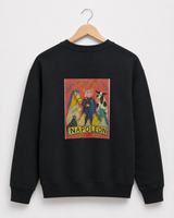 De La Forme Animal Farm “Napoleon” Star Embroidered Oversized Sweatshirt