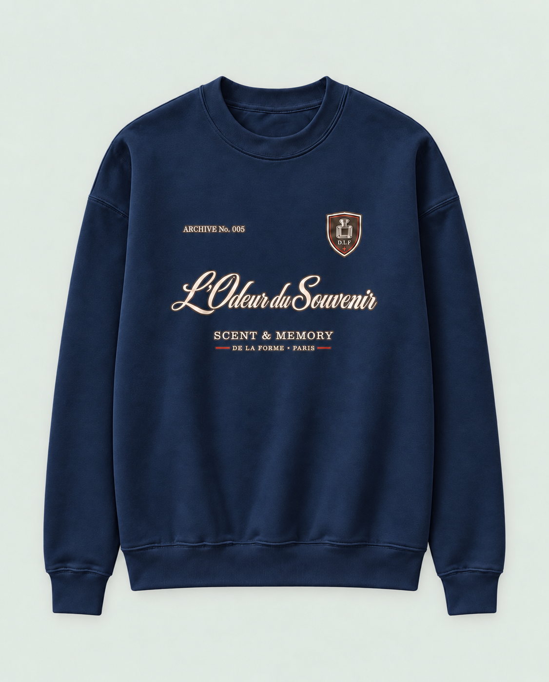 De La Forme Scent & Memory Embroidered & Graphic Tee