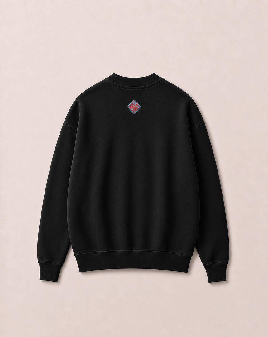 De La Forme Don Quixote La Mancha Embroidered Sweatshirt
