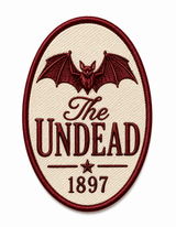 De La Forme Dracula The Undead Patch Tee