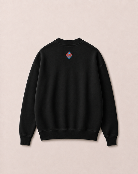 De La Forme Four Cylinder Revolution Embroidered Crewneck