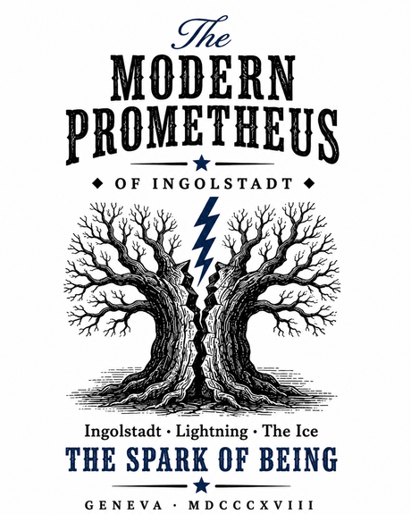 De La Forme Frankenstein Graphic Tee