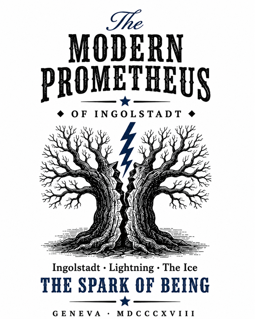 De La Forme Frankenstein Graphic Tee