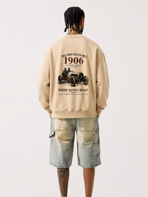 De La Forme Grand Prix Where Racing Began Crewneck
