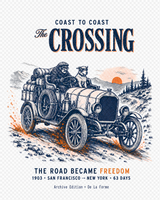 De La Forme The Crossing Coast to Coast Crewneck