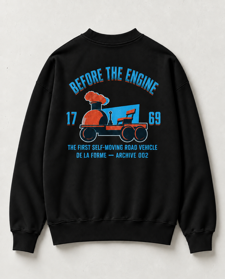 De La Forme The Steam Before the Engine Crewneck