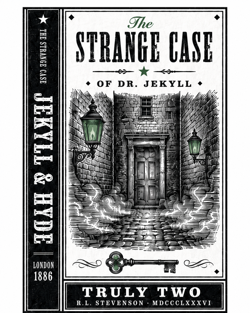 De La Forme Dr. Jekyll and Mr. Hyde Graphic Tee