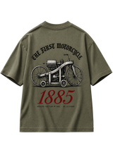 De La Forme 1885 First Motorcycle Graphic Tee