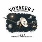 De La Forme Voyager 1 Interstellar Probe Crewneck