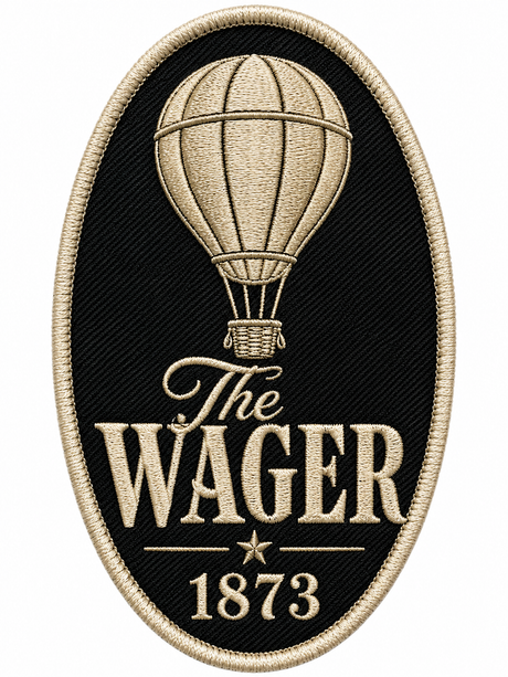 De La Forme The Wager Embroidered Patch Tee