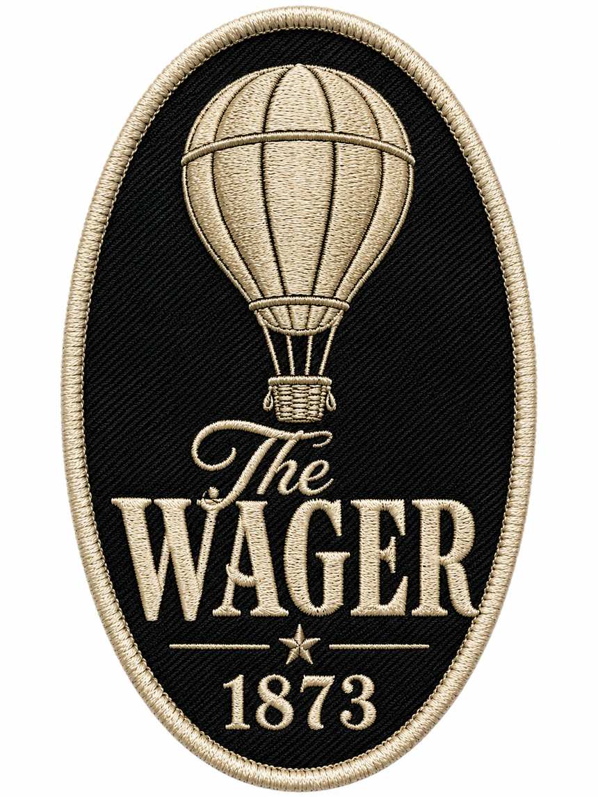 De La Forme The Wager Embroidered Patch Tee