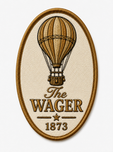 De La Forme The Wager Embroidered Patch Tee