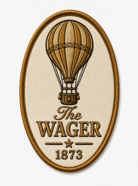 De La Forme The Wager Embroidered Patch Tee
