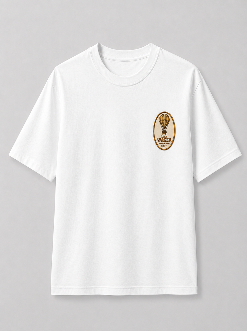 De La Forme The Wager Embroidered Patch Tee