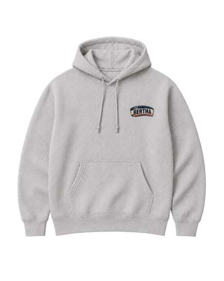 De La Forme Bertha Long Drive Embroidered &  Graphic Hoodie
