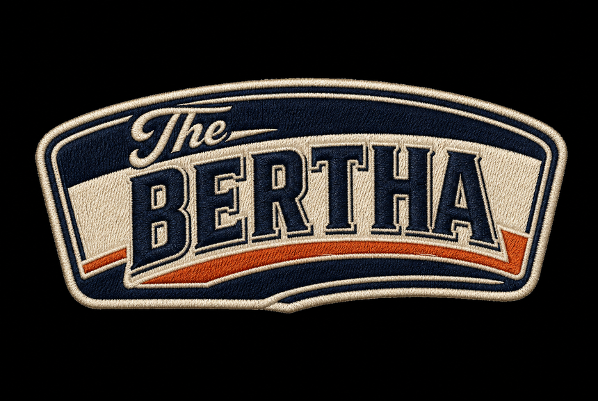 De La Forme Bertha Long Drive Embroidered &  Graphic Hoodie