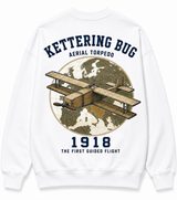 De La Forme Kettering Bug Embroidered & Graphic Crewneck
