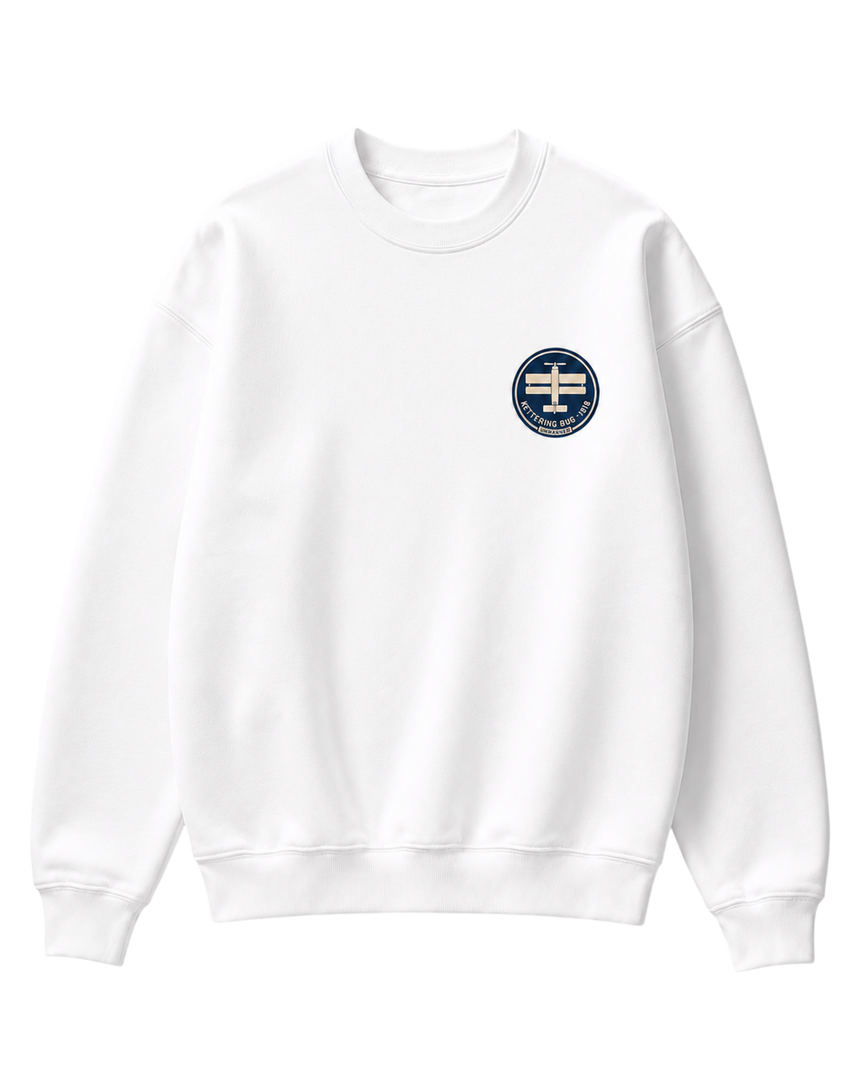 De La Forme Kettering Bug Embroidered & Graphic Crewneck