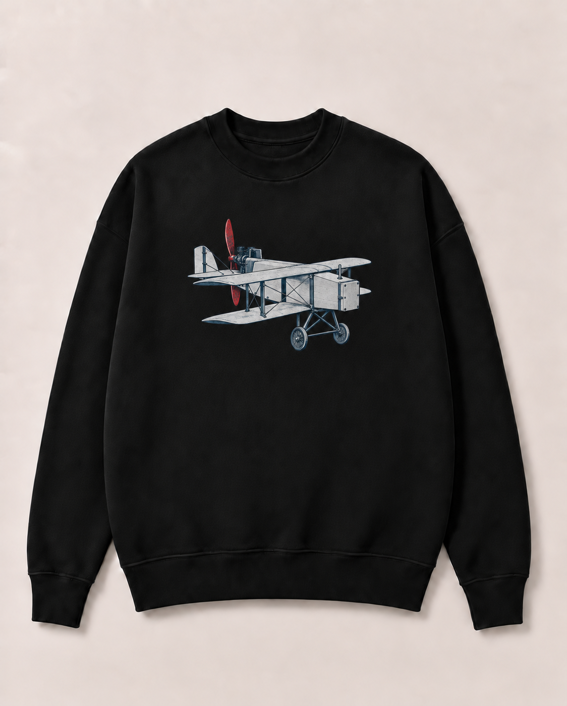 De La Forme Kettering Bug Embroidered & Graphic Crewneck