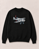 De La Forme Kettering Bug Embroidered & Graphic Crewneck