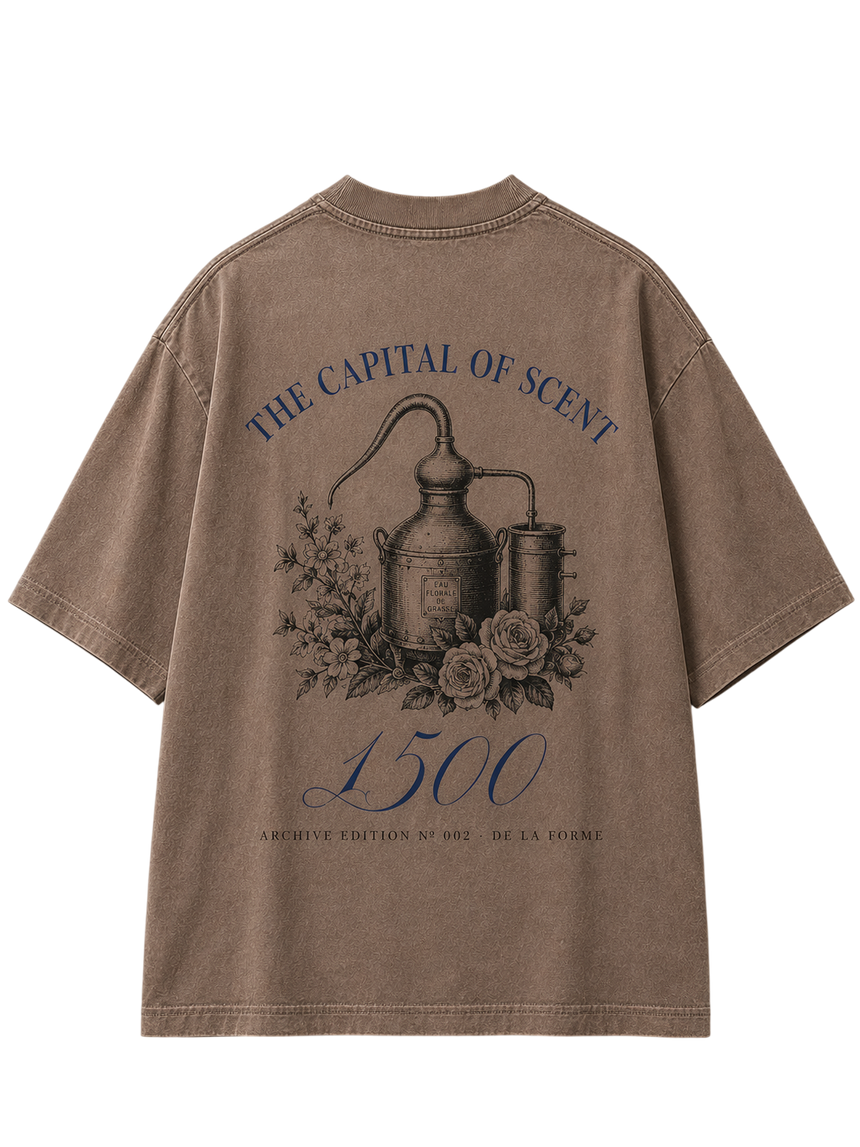 De La Forme Capital of Scent Embroidered & Graphic Tee
